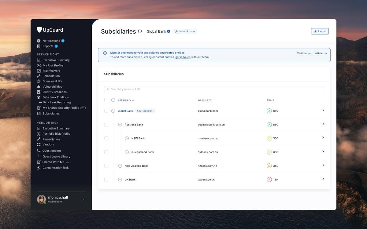 What's new in UpGuard | November 2020