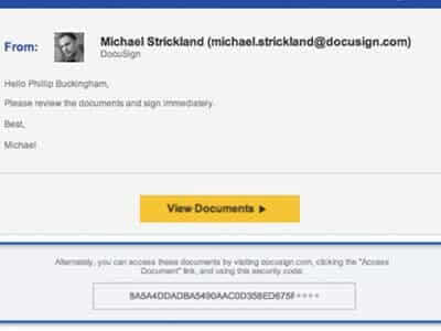 Breach at DocuSign Led to Targeted Email Malware Campaign