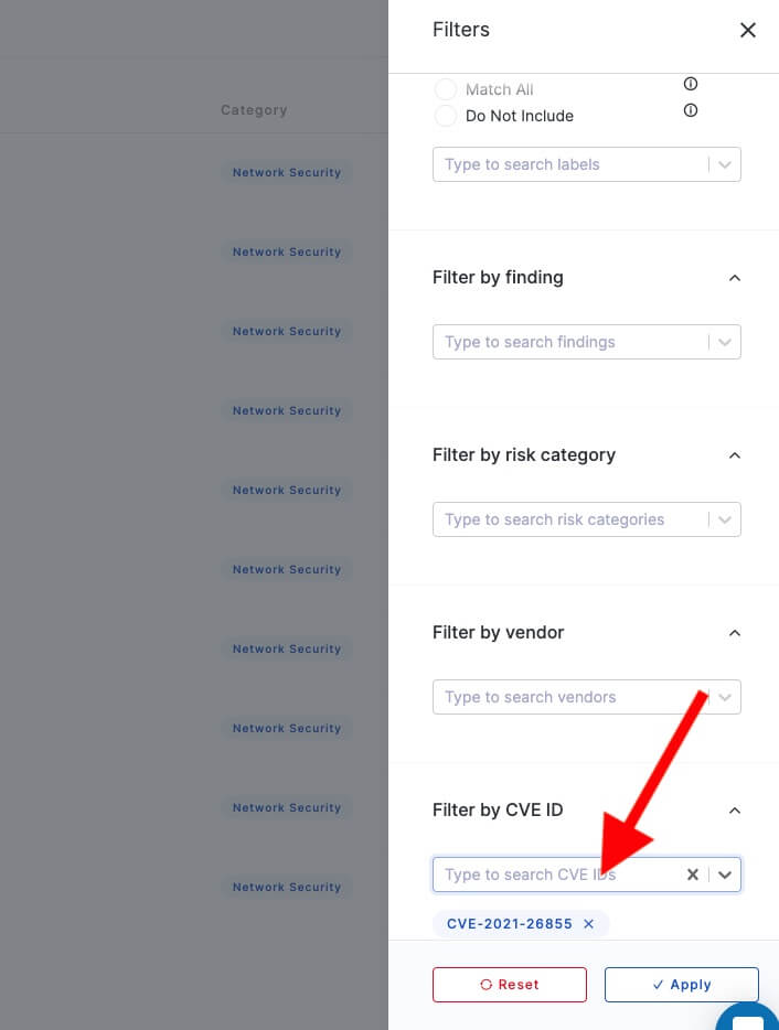 Detecting CVE-2021-26855 in vendor network