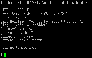 Netcat by Hobbit