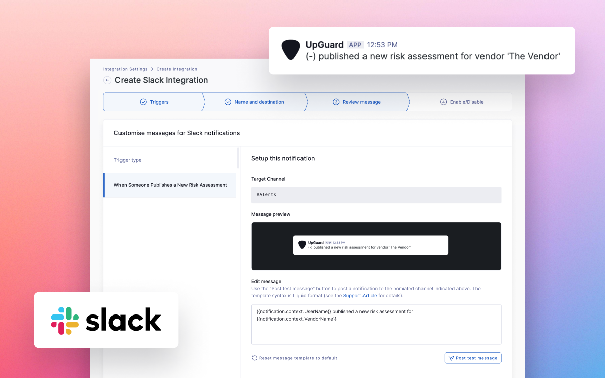 Native Slack integration, VIP identity breach list