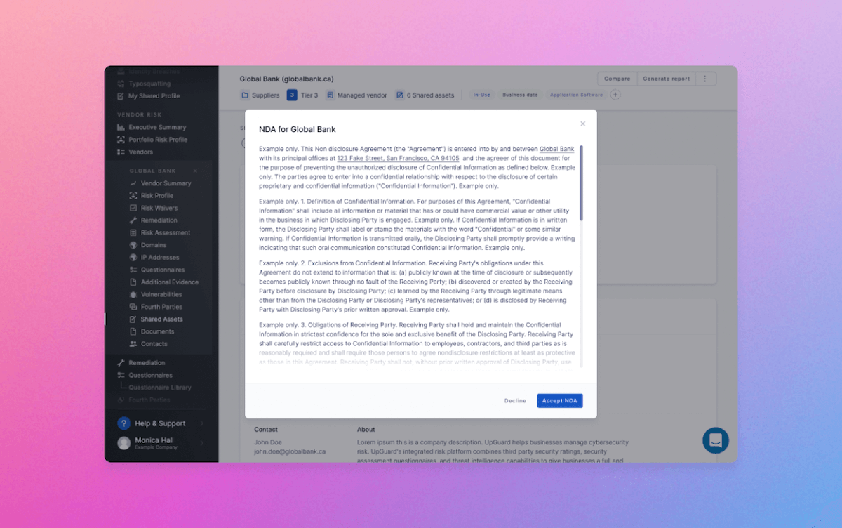 Added protection for Shared Profiles