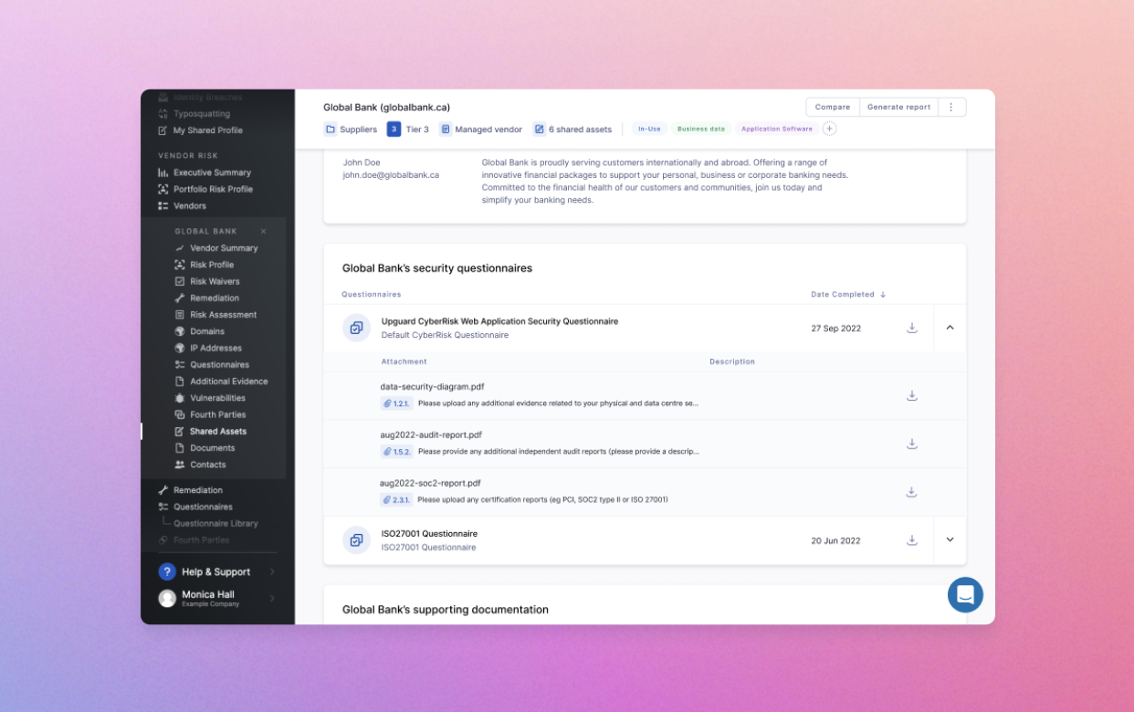 Shared Profiles enhancements
