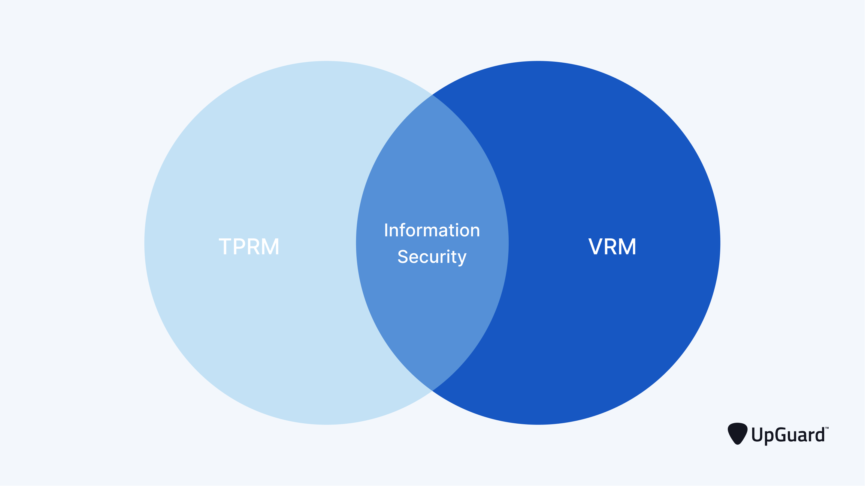 Venn diagram of TPRM and VRM overlapping at information security